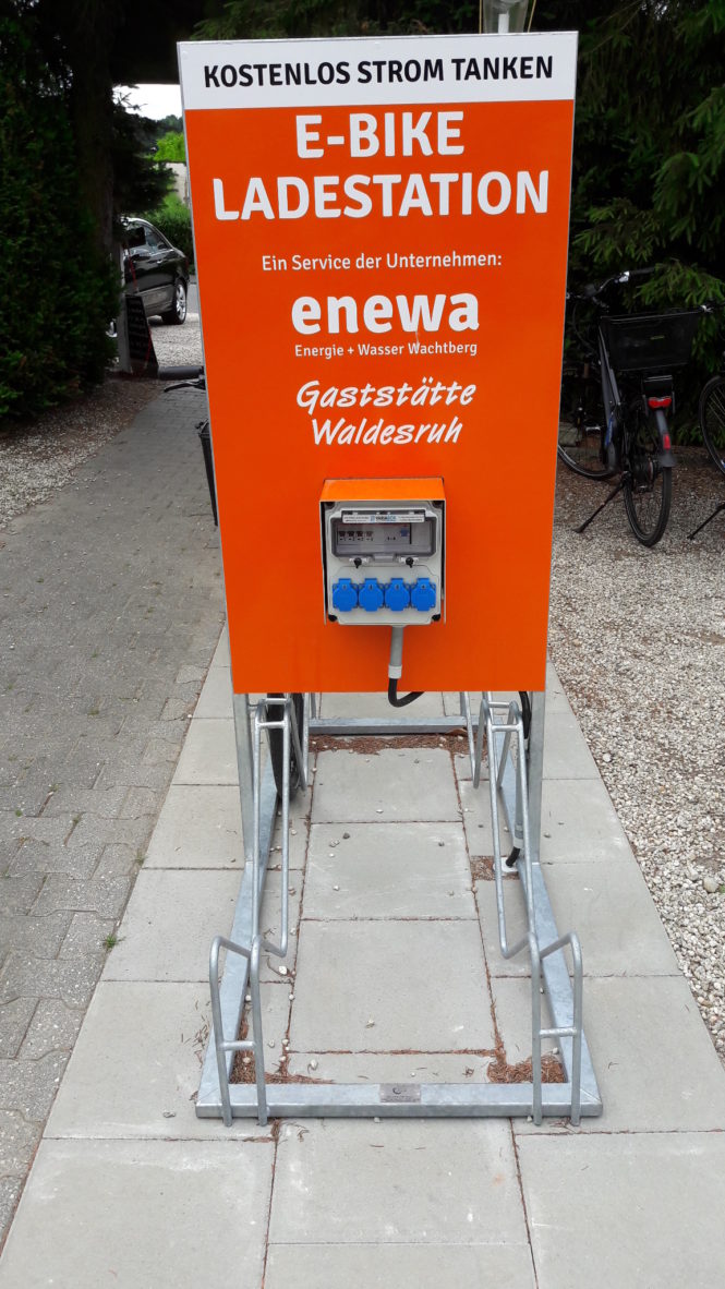 Elektro-Fahrrad Ladestationen